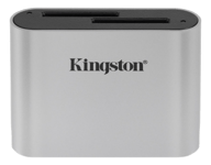 USB-A 3.2 kortläsare Kingston Workflow Dual-Slot, extern, microSDHC/SDXC UHS-II