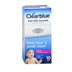 Clearblue Digital Ovulation Tests 10 Each By Clearblue Easy