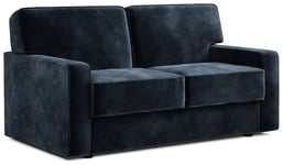 Jay-Be Linea Velvet 2 Seater Sofa Bed - Charcoal