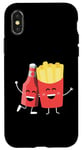 iPhone X/XS Friendship Day Best Friends – Cute Ketchup & Fries Graphic Case