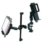 Large Heavy Duty C-Clamp Music Stand / Desk  Mount for Apple iPad 4 3 2 1