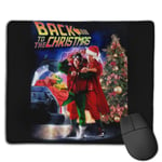 Back to The Future Christmas Customized Designs Non-Slip Rubber Base Gaming Mouse Pads for Mac,22cm×18cm， Pc, Computers. Ideal for Working Or Game