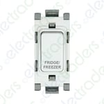 Deta G3562 Grid Switch marked "FRIDGE/FREEZER" 20 amp Double Pole