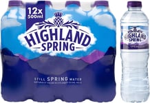 Highland Spring Still Mineral Water, 12X500Ml