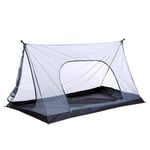 MARKOO Ultralight Summer Mesh Tent 1-2 Person Outdoor Camping Tent Repellent Net Tent Beach Mesh Tents,Gray