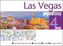 - Las Vegas PopOut Map Handy pocket size pop up city map of Bok