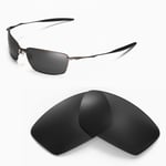 New WL Polarized Black Replacement Lenses For Oakley Square Whisker Sunglasses