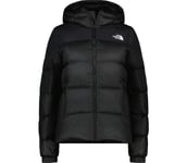 Diablo Down W vinterjacka Dam TNF BLACK HEATHER/TNF BLK XS