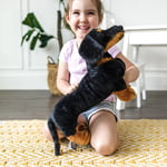 Melissa & Doug Giant Dachshund Dog Plush Stuffed Animal Toy 14854 Kids Children