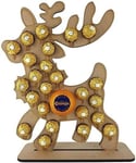 St@llion Reindeer Wooden Advent Calendar Holder, Chocolate  New UK Seller