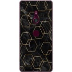 Sony Xperia XZ3 Transparent Mobilskal Guldkretsen
