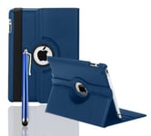 inShang 360 ROTATING FLIP LEATHER CASE COVER FOR THE NEW IPAD MINI (BLUE)
