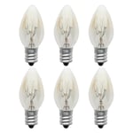 10 st E12 Ljuskälla 220v-240v 10w C7 Ljuskälla Varm Vit Glödtrådslampa Glödlampa/volframlampa Ljus