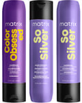 Matrix Total Results Color Obsessed So Silver Shampoo 300ml + Conditioner
