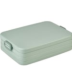 Mepal Lunch Box Large - Lunch Box To Go - For 4 Sandwiches or 8 Slices of Bread - Snack & Lunch - Lunch Box Adults - Nordic sage