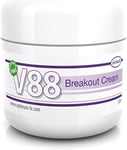 V88 Breakout Cream with Salicylic Acid for Spots Blackheads Blemishes and Skin -