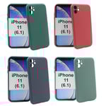 Silikon Skal iPhone 11 (6.1) Grön