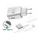 Pack Laddare + Kabel för Apple iPad Pro 12.9 2018 Snabbladdare Ultrasnabb NY GENERATION 3A med USB-Typ C-KABEL