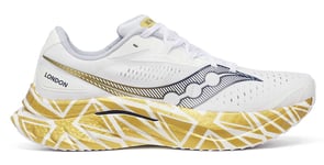 Saucony Endorphin Speed 4 Men White/Gold-25 US12,5/UK11,5/47 - Fri frakt