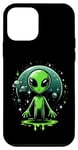 iPhone 12 mini Green Alien For Kids Boys Men Women Case