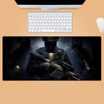 Mouse Pad Table Mats Increase Thickening Rainbow Six Siege Gaming Mousepad Office (800 X 300 X 3 mm)-A_700*300 * 3mm
