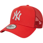 New Era League Essential New York Yankees Trucker Snapback Cap - Rød - str. ONESIZE