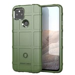 Hülle® Firmness and Flexibility Case Compatible for Google Pixel 5a(Army Green)