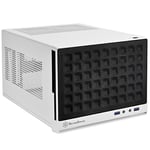 SilverStone SST-SG13WB - Sugo Mini-ITX Compact Computer Cube Case, Mesh Front Panel, black white