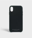 The Case Factory Street Collection iPhone X/XS Wrapped Egdes Nappa Black