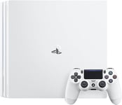 Playstation 4 Pro Console, 1TB Glacier White (No Game/DLC), Unboxed