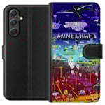 Samsung Galaxy A15 5G Plånboksfodral Minecraft