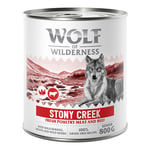 Wolf of Wilderness Senior “Expedition” 6 x 800 g - Stony Creek - Fjäderfä & nötkött