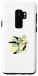 Coque pour Galaxy S9+ Drôle d'oiseau Observation de la nature Vie sauvage Colombe