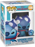 Figurine Funko Pop - Lilo Et Stitch [Disney] N°506 - Super-Héros Stitch (36636)