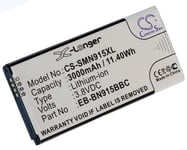 Batteri til Samsung SM-N915 / Galaxy Note Edge etc erstatningsbatteri