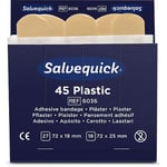 Plåster SALVEQUICK refill plast 45/fp 6frp