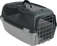 Zolux Transporter Gulliver 3 With Metal Door Light Gray/Dark Gray - Open Top (422152)