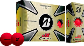 2023 Bridgestone Golf e12 Contact Golf Balls, White
