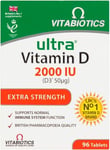 Vitabiotics Ultra Vitamin D 2000 IU Extra Strength Tablets 96 Tablets...