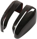 ZHAOOP,For,For BMW 3 Series G20 G28 2020 Carbon Fiber Outside Rearview Mirror Cap Cover-Black
