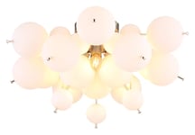 Globo Lighting - Udo Ø55 - Takplafond - Vit