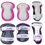 Scooter Protective Pads Junior XS Range B ( 25-50kg) Pink