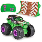 Monster Jam, Official Grave Digger Remote Control Monster Truck 1:64 Scale, Includes Ramp, RC Cars Kids’ Toys for Boys and Girls Ages 4 and up