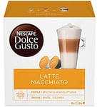 Nescafe Dolce Gusto Latte Macchiato Pods 96 Capsules, making 48 Lovely Drinks