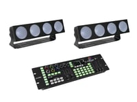 Set 2x LED CBB-4 + DMX LED Color Chief Controller