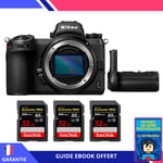 Nikon Z7 II + Grip Nikon MB-N11 + 3 SanDisk 32GB Extreme PRO UHS-II SDXC 300 MB/s + Ebook 'Devenez Un Super Photographe