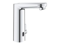 Grohe Eurosmart Cosmopolitan E - Beröringsfritt Batteri 6V 133 Mm Pip Handtvätt Ca. Mässing
