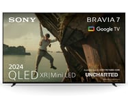 Sony BRAVIA 7 65" QLED XR Mini LED 4K HDR Smart TV (K65XR70U)