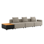 Cobana Lounge Sofa - 4 seater w/ Patio Storage Table