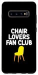 Coque pour Galaxy S10+ Fauteuil Amoureux Fan Club Assise Confortable